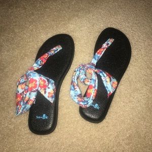 Sanuk Yoga Mat Slingback Sandals